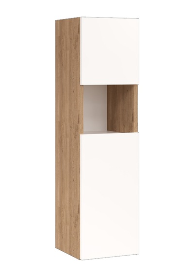 %100 Mdf 30 Cm Saura Boy Dolabı Beyaz