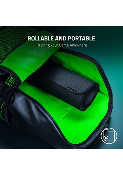 Razer Strider L - Yumuşak Kaydırmalar İçin Yumuşak Alt Ve Üst Kısma Sahip Hibrit Fare Altlığı Optik Fare Sensörleri İçin Optimize Edilmiştir, Kaymaz Siyah