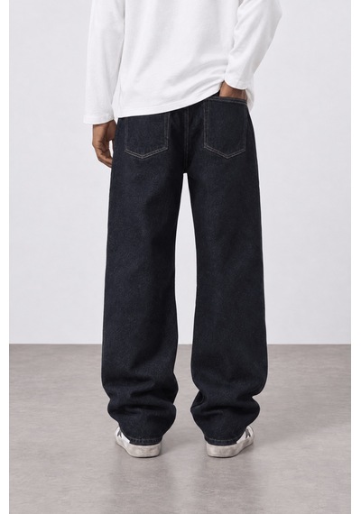 Respire Erkek Baggy Jean Lacivert