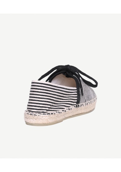 Yargıcı Yumuşak Kanvas Fiyonklu Espadril 26ykay4035x 001 Siyah