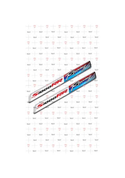 Bmw Motorrad Racing Beyaz S1000Rr 3D Sticker