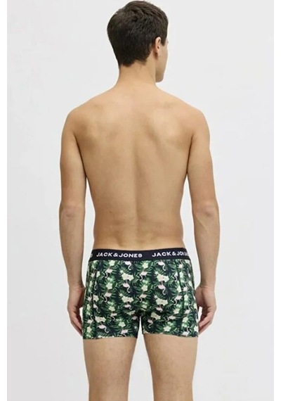 Jack & Jones Flamingo Erkek 3 Pack Boxer Siyah