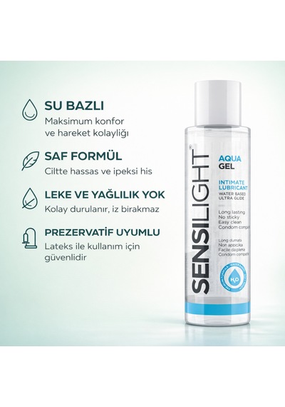 İntimateline Sensilight Aquagel 150 Ml Kayganlaştırıcı Jel