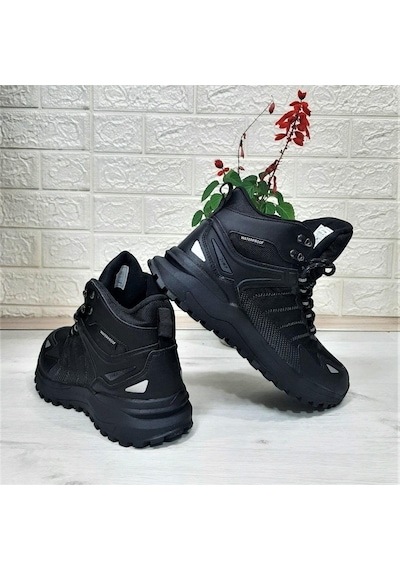 Jump 28680 Siyah Waterproof Kaymaz Taban Erkek Bot 001