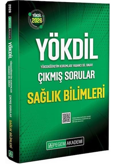 Pegem 2026 Yökdil Sağlık Bilimleri Çıkmış Sorular Çözümlü Pegem Akademi Yayınları