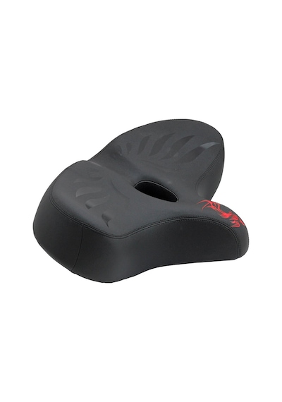 Ultra Rahat Ekstra Geniş E-bike Sele Elektrikli Bisiklet Koltuğu Su Geçirmez Hava Kanallı 42 Antrasit - Siyah