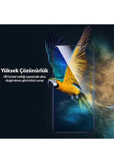 Baseus Apple Uyumlu   iPhone 13 Mini 0.3Mm Full Çerçeve Cam Ekran Koruyucu 2 Ad Siyah