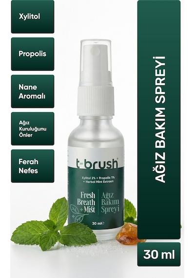 Tbrush Ağız Kokusu Giderici Sprey 30ml Propolis