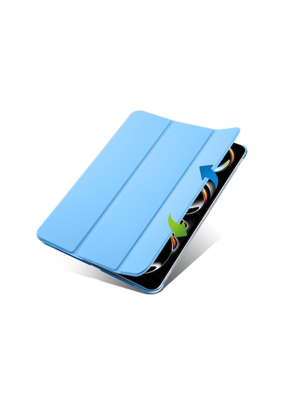 Apple Uyumlu iPad Pro 12.9 3./4./5./6. Nesil M2 Kılıf Flip Cover Kalem Bölmeli Pc Case 2018-2023