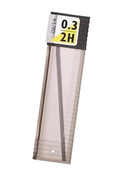 0.3 Kalem Ucu 2H 60 mm 1 Paket 0,3 Min Kalem Uç Teknik Kalem Yedeği Mono Tombow 2H 60 mm 1 Paket