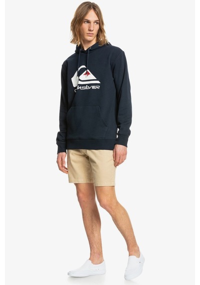 Quiksilver Big Logo Erkek Kapşonlu Sweatshirt EQYFT04450-BYJ0