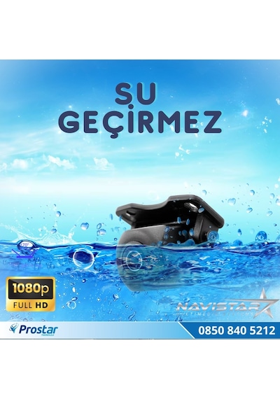 Mini Metal Kasa Ahd 720p/1080p Dönüşümlü Gece Görüşlü Araç Kamerası