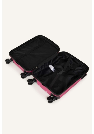 Defacto Unisex Sert Kapaklı Çekçekli Küçük Fusya Küçük Valiz Valiz I1711axnspn660 Pembe-pn660