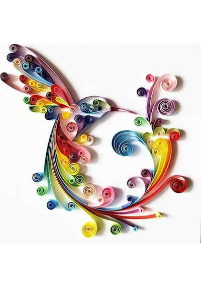 Kalın. Quiling Seti. Kağıt Katlama. Kıvırma Sanatı Quilling 10 Mm N11.2942