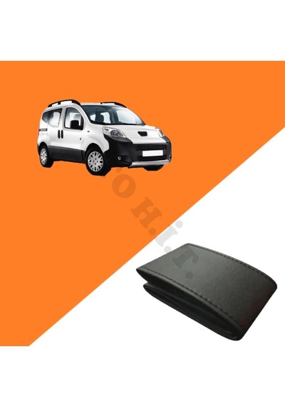 Citroen Nemo Uyumlu Deri Direksiyon Kılıfı Kaliteli Dikmeli Siyah