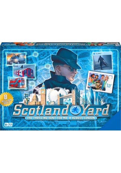 Scotland Yard Gizli Takip Ve Dedektiflik Oyunu - Eğlenceli Mantık Ve Akıl Yürütme Kutu Oyunu