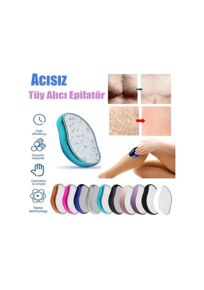 Horasan Ticaret Acısız Kıl Tüy Alıcı Epilatör Istenmeyen Tüy Dökücü Plastik Değildir