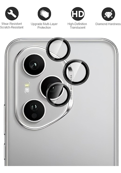 Honor 400 Pro Kamera Koruma Lens Camı Uygulama Aparatlı Temperli Honor 400 Pro Kamera Koruma Lens Camı Uygulama Aparatlı Temperli