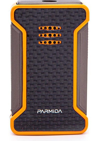Tek Torch Pürmüz Karbon Desenli Turuncu Puro Çakmağı - Tr7267