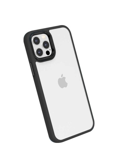 Apple Uyumlu iPhone 12 Pro Max Kılıf Zore Cann Kapak Siyah