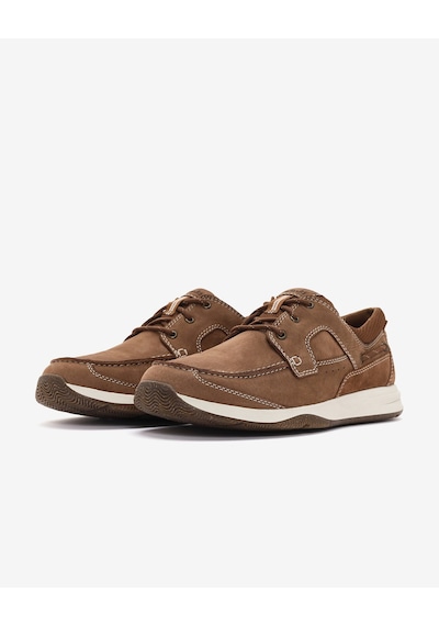 Clarks Sailview Lace Light Tan Nubuck Erkek Bej Günlük Ayakkabı 26176971