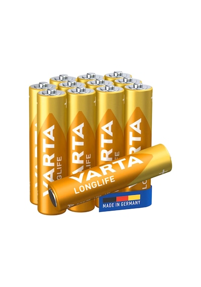 Longlife Aaa Alkalin İnce Pil, Lr03, 1,5 V, 12'li Paket