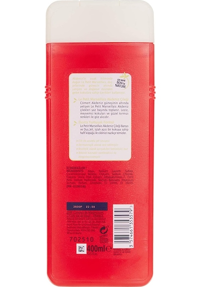 Le Petit Marseillais Akdeniz Çileği Banyo ve Duş Jeli 400 ML