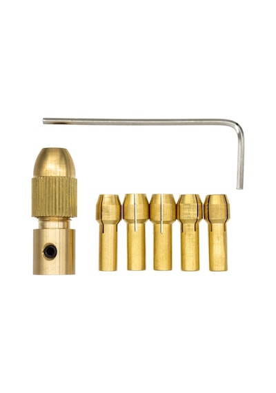 5339 Motor Mili Uyumlu Pensli Mini Mandren Set 7 Parça