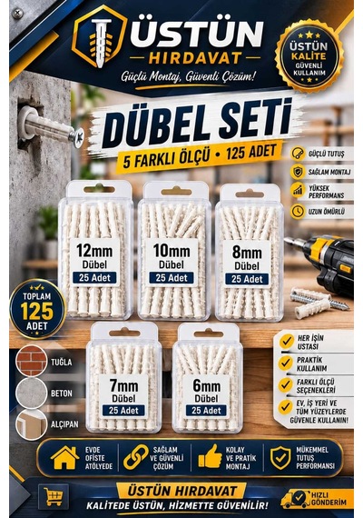 125 Parca Dubel Seti