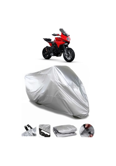 Mv Agusta Turismo Veloce 800 Rosso Motosiklet Brandası Su Geçirmez Örtü