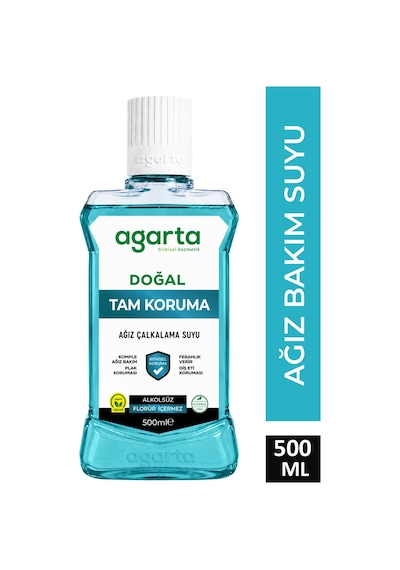 Agarta 500 ML Ağız Bakım Suyu Tam Koruma Alkolsüz