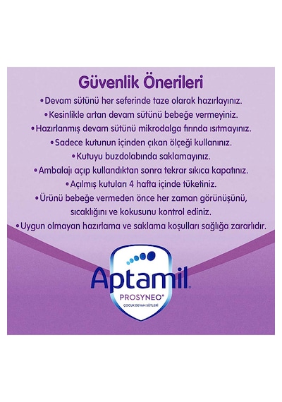 Aptamil Prosyneo 2 Prebiyotikli Probiyotikli Devam Sütü 400 G
