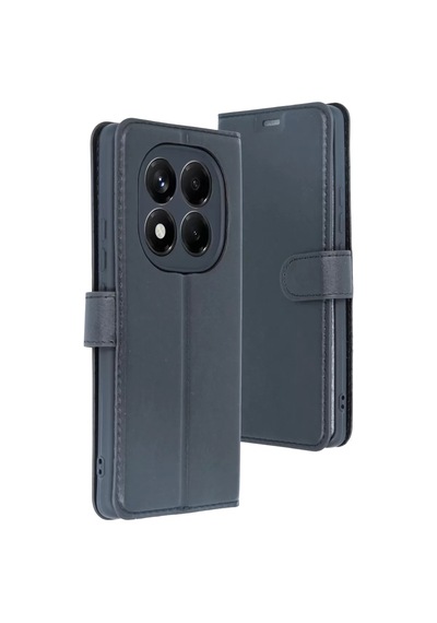 Newface Xiaomi Redmi Note 15 4g Trend S Plus Kapaklı Kılıf - Siyah Koyu Mavi Diğer