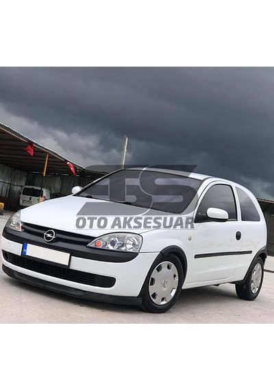Sts Oto Aksesuar Opel Corsa C Lip Üniversal 2 Parça Astra H Tipi Esnek Tampon eki