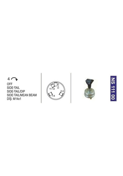 Far Anahtarı Ford Traktör 81818408