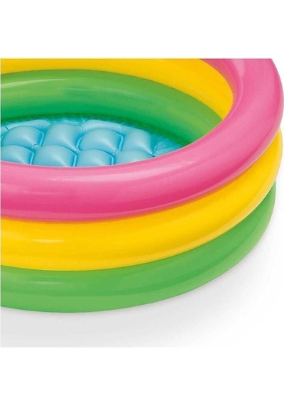 Vardem Sunset Yumuşak Tabanlı Çocuk Havuzu 114 Cm 25cm Yükseklik Çok Renkli