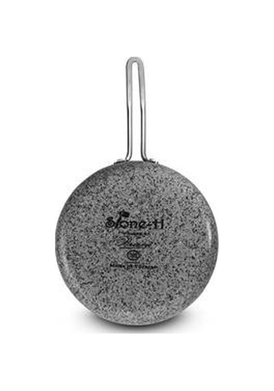 Brioni Stone-h 24 Cm Çizilmez Yanmaz Yapışmaz İndüksiyon Tava gri