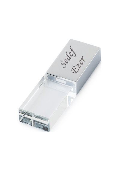 Isme Kişiye Özel Hediyelik 32 Gb Metal Kutulu Kristal Usb Bellek