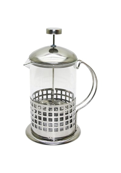 French Press 800ml Cam Bitki Süzgeçi Metal Kafes - Kapak 4741 Adaçayı