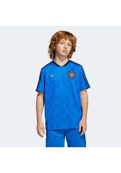Adidas Soccer Çocuk Mavi T-shirt Jv7681 Mavi