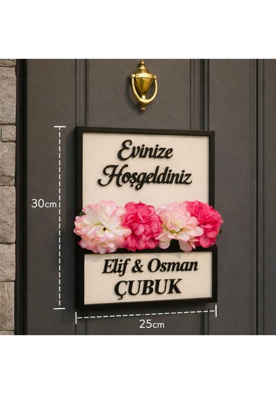 Dış Kapı Süsü Kişiye Özel No44
