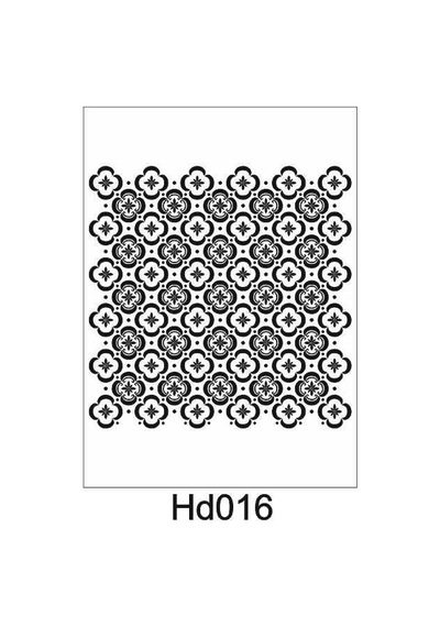 Duvar Dekor Stencil Şablon 50X50 Hd-016