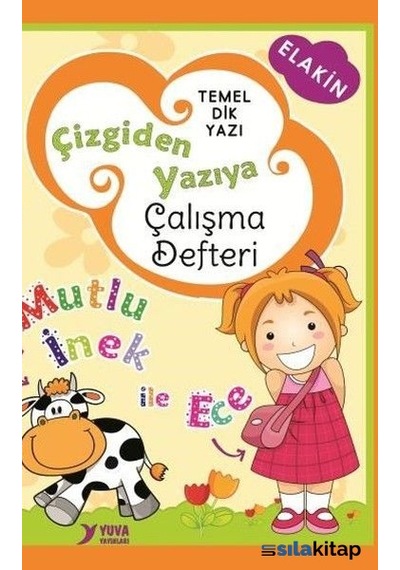 Çizgiden Yazıya Çalışma Defteri-Dik Temel Harflerle