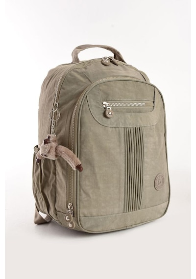 Baginn Unisex Sırt Çantası 40 30 Cm Okul Çantası Günlük Spor Çantası Klinkır Kumaş Hafif Çok Cepli Su İtici Mor