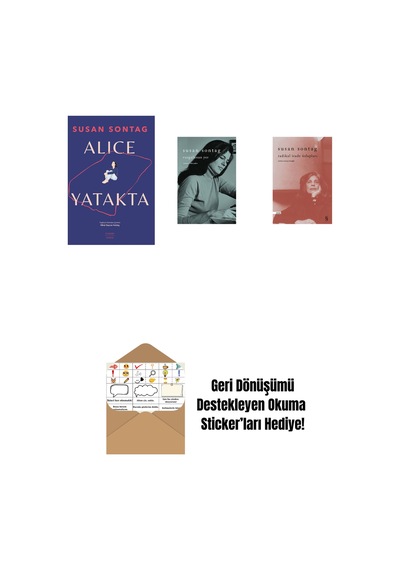Alice Yatakta + Vurgulanan Yer + Radikal İrade Üslupları + Okuma Sticker'ları