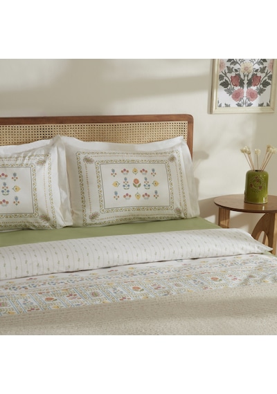 Karaca Home Arty %100 Pamuk Çift Kişilik Nevresim Battaniye Takımı Renkli