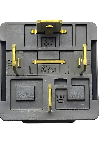 Mini Röle 12v 30a 4 Uçlu 30-87-86-85 Sanel Mini Röle 4 Fişli