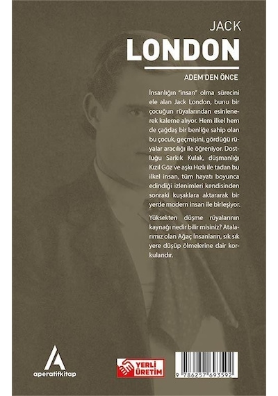 Adem’den Önce - Jack London - Aperatif Dünya Klasikleri