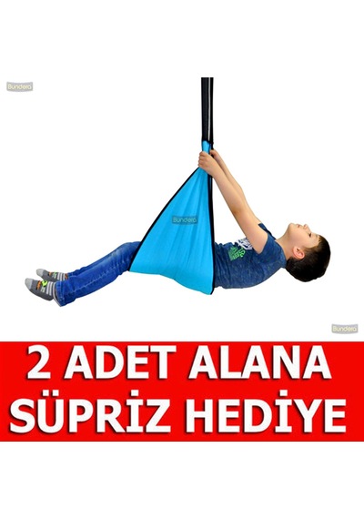 Bundera Damla Salıncak Çocuk Piknik Bahçe Salıncağı Spor Hamak Kırmızı