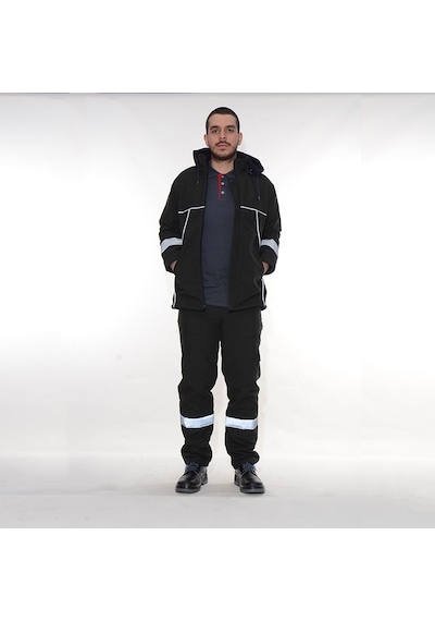 Bonding Su Ve Soğuk Geçirmez Pantolon Reflektörlü Kapitoneli